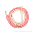 Clip Gradient Hand Cotton Modern Pet Dog Leash